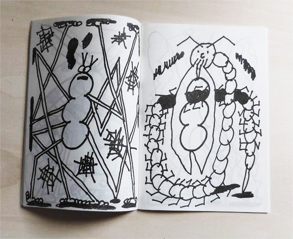 insectus zine quentin chambry consternation atelier insect ant spider butterfly