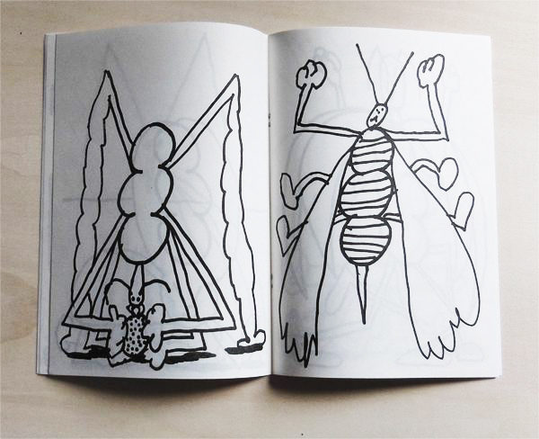 insectus zine quentin chambry consternation atelier insect ant spider butterfly