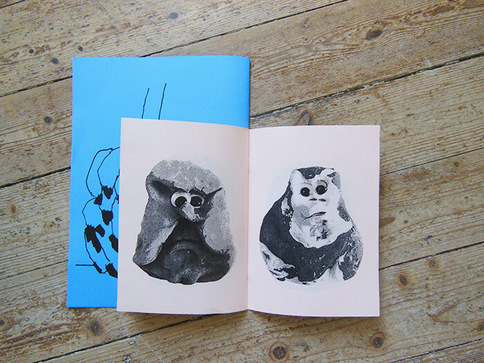 Quentin Chambry Zine Faces Characters funny Drawings Art eyes