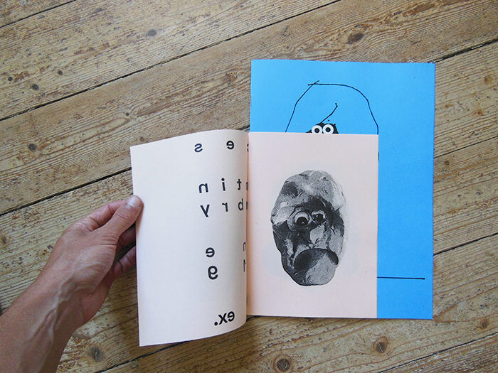 Quentin Chambry Zine Faces Characters funny Drawings Art eyes