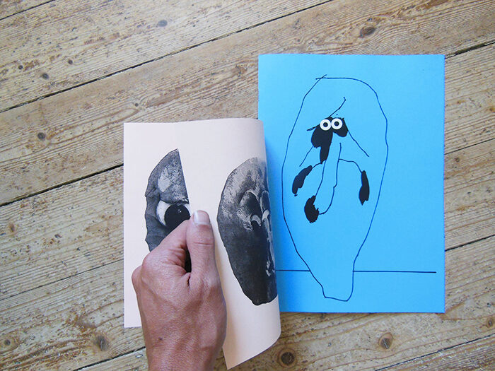 Quentin Chambry Zine Faces Characters funny Drawings Art eyes