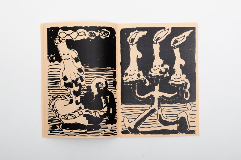 quentin chambry zine drawing candles