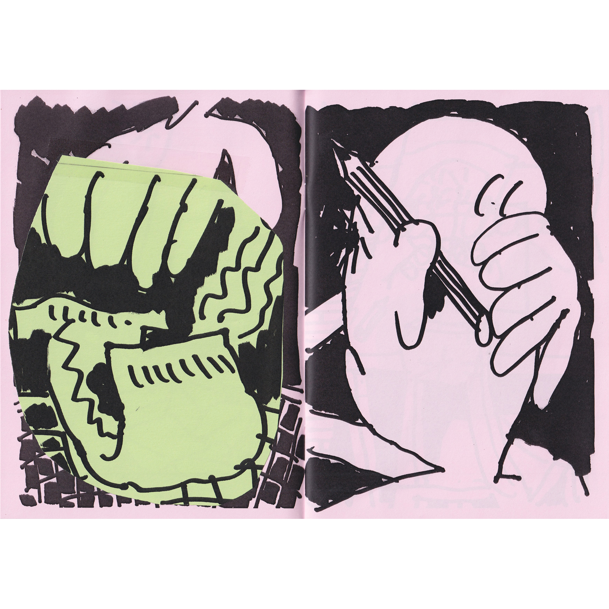 quentin chambry zine drawing