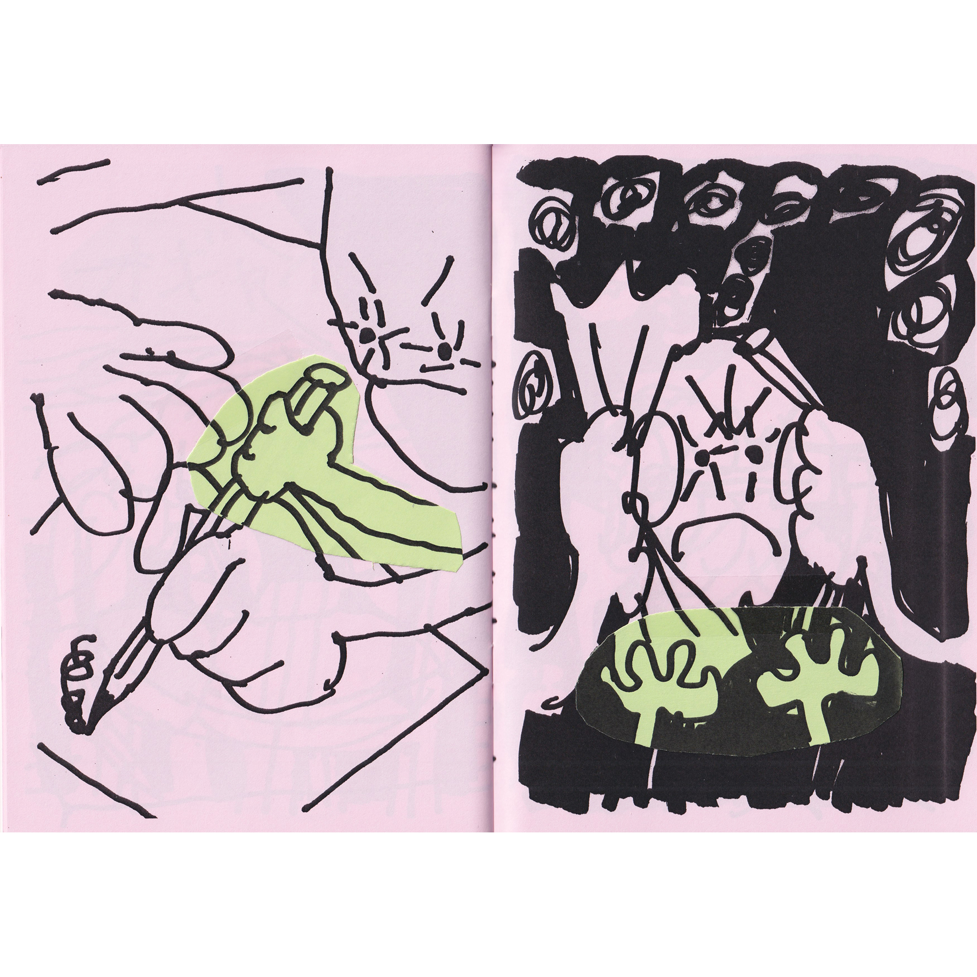 quentin chambry zine drawing